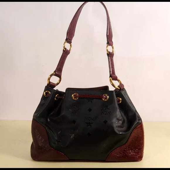 authentic MCM bag Honshu Drawstring Bag - Picture 3 of 8